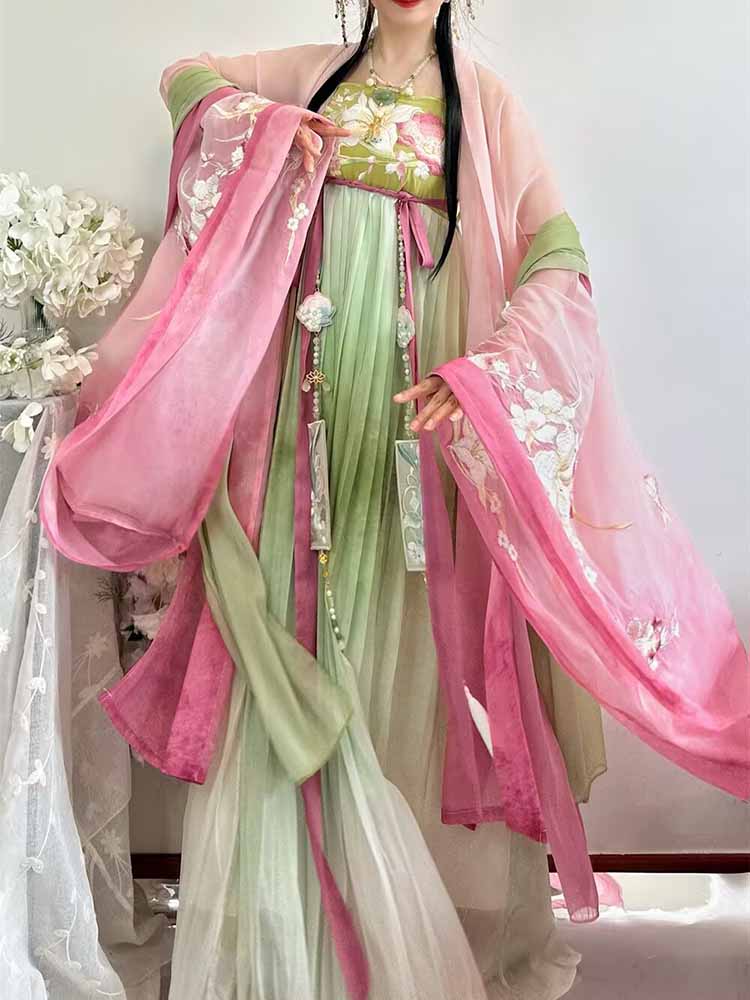 Embroidery Style - Women's Stage Performance Halloween Role-playing Costume