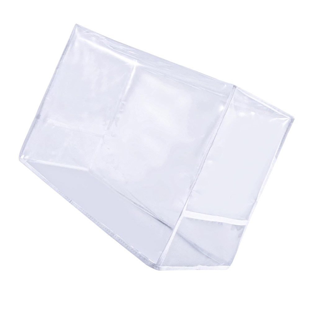 Embroidery And Quilting - Transparent Sewing Machine Dust Cover with