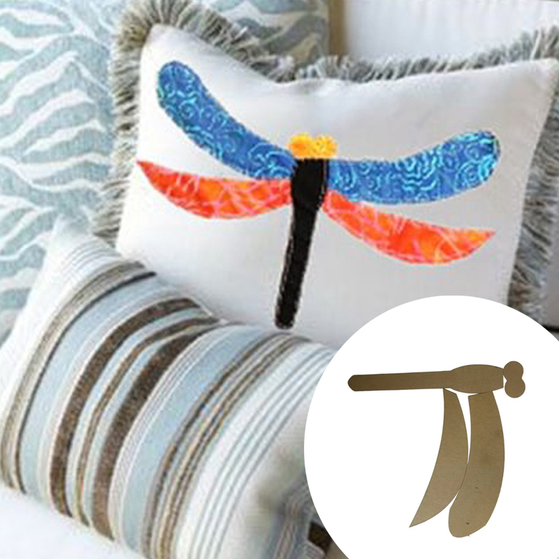 Embroidery And Quilting - Dragonfly Quilting Template Transparent Sewing Pattern