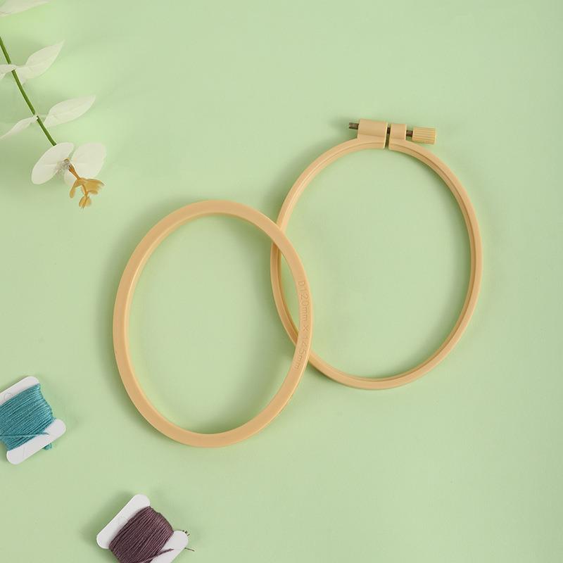 Imitation Bamboo Plastic Oval  - Embroidery Zone 评论和价格