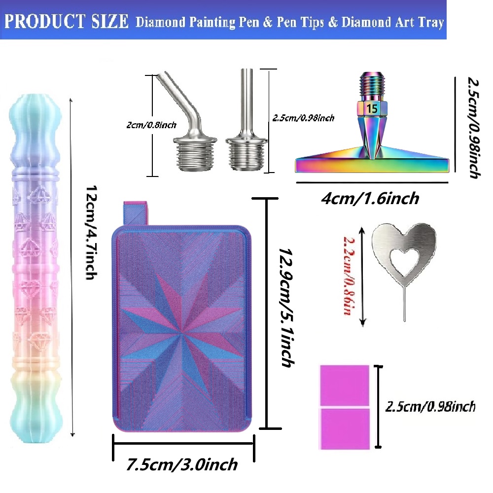3D Diamond Pattern Dotting Pen - Embroidery Uae 评论和价格