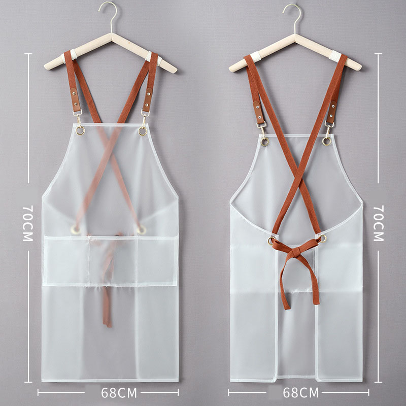 New Apron Waterproof And Oil-p - Embroidery Kitchen 评论和价格