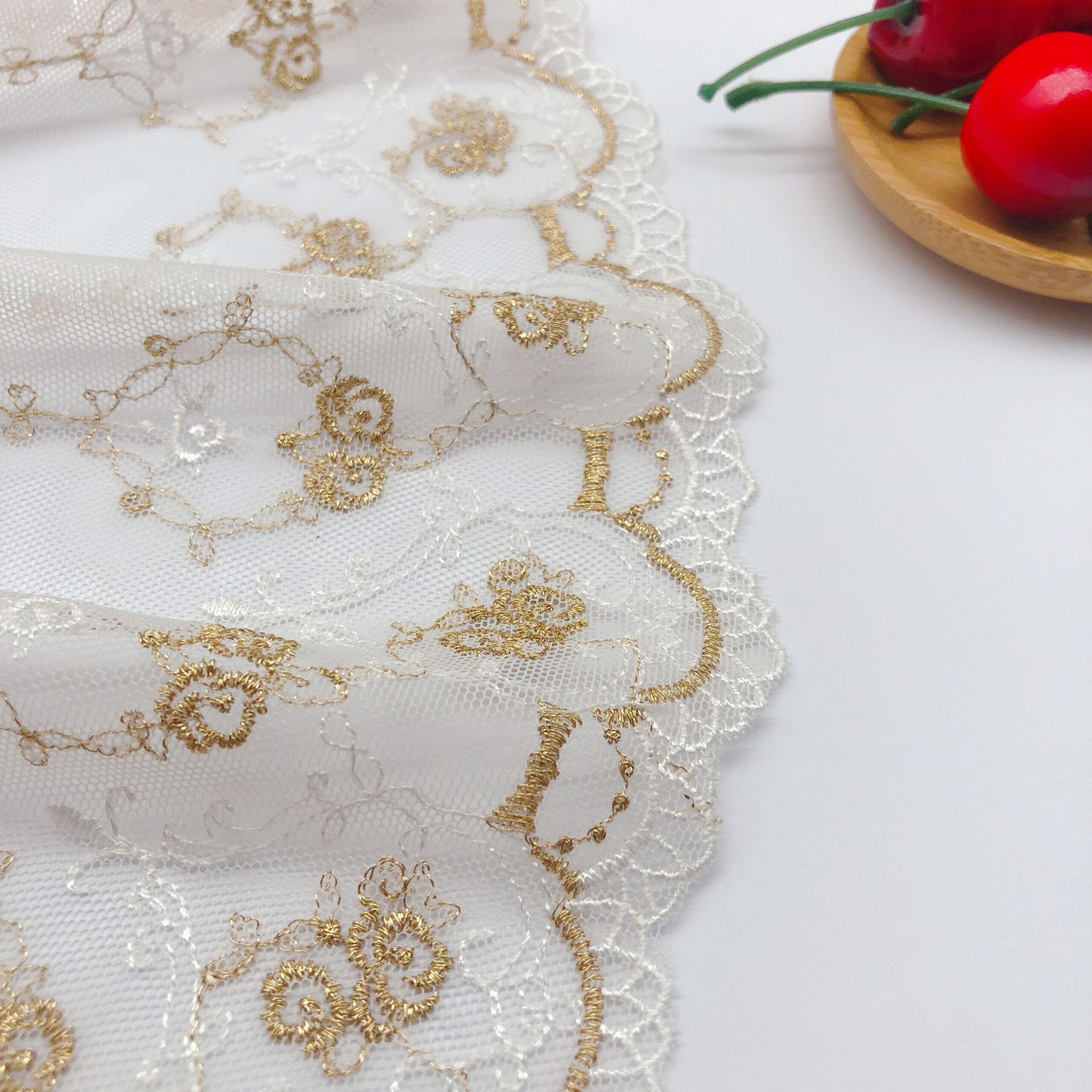 16.2CM Width Mesh Embroidery G - Embroidery Roses 评论和价格