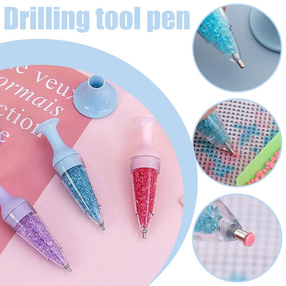 Vase Shaped Drill Pen Pen Craf - Embroidery Kit Starter 评论和价格