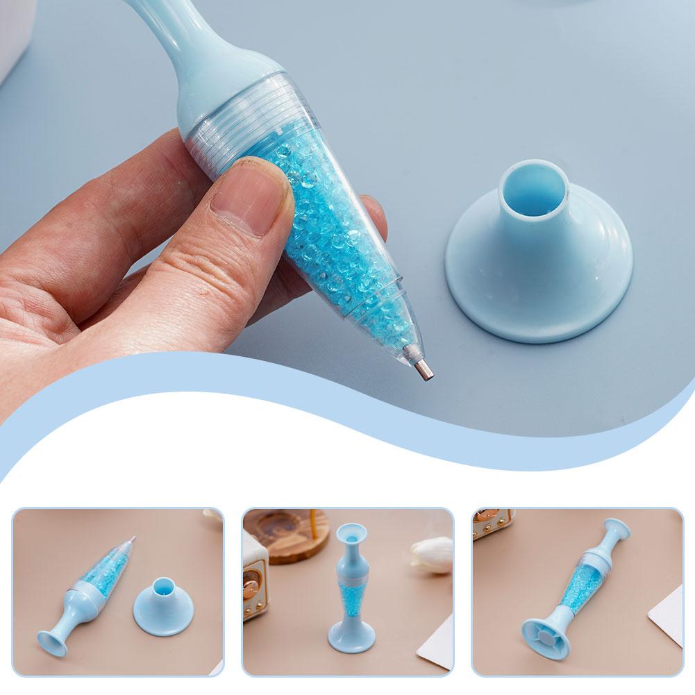Vase Shaped Drill Pen Pen Craf - Embroidery Kit Starter 评论和价格