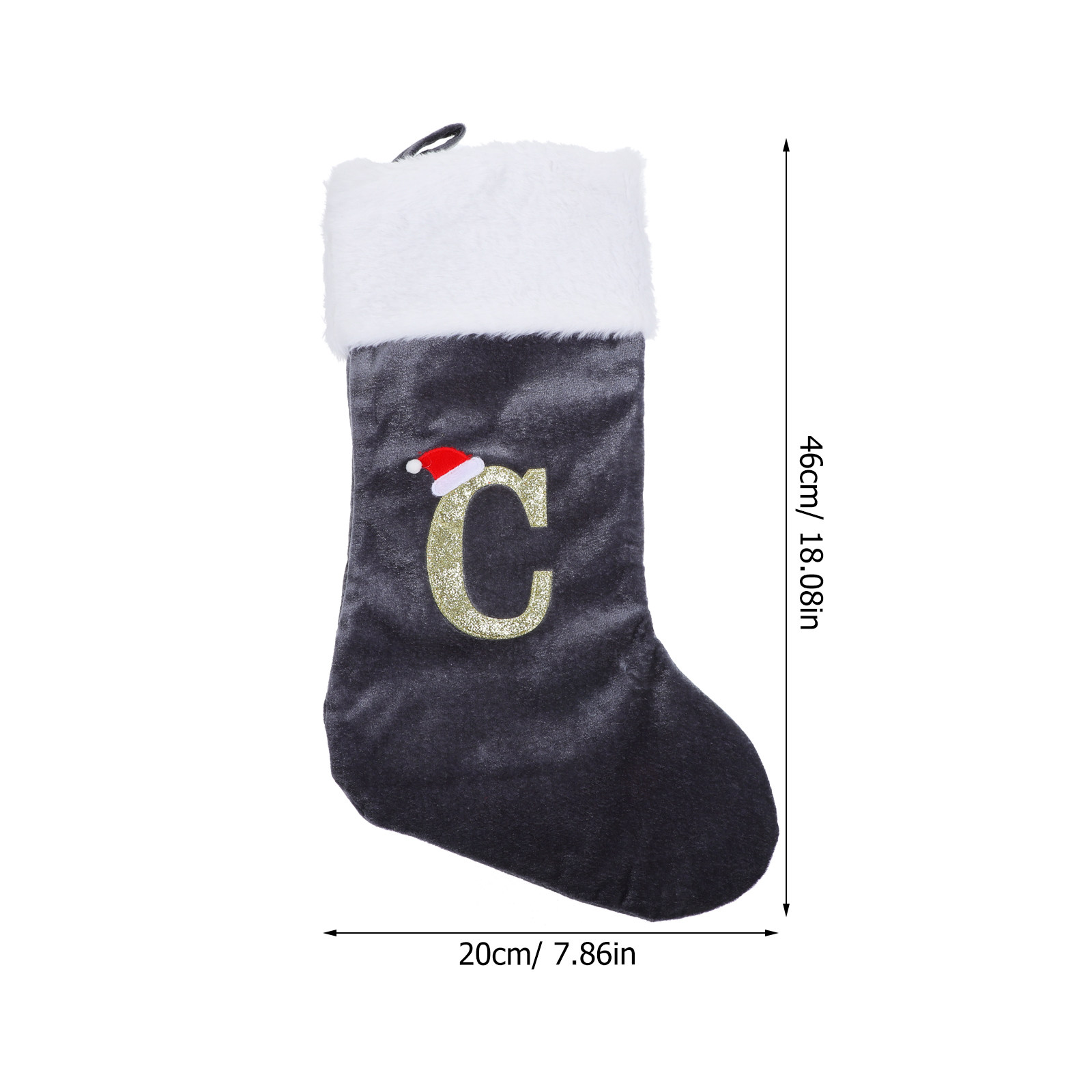 Xmas Stocking Cartoon Embroide - Embroidery Xmas Stocking 评论和价格