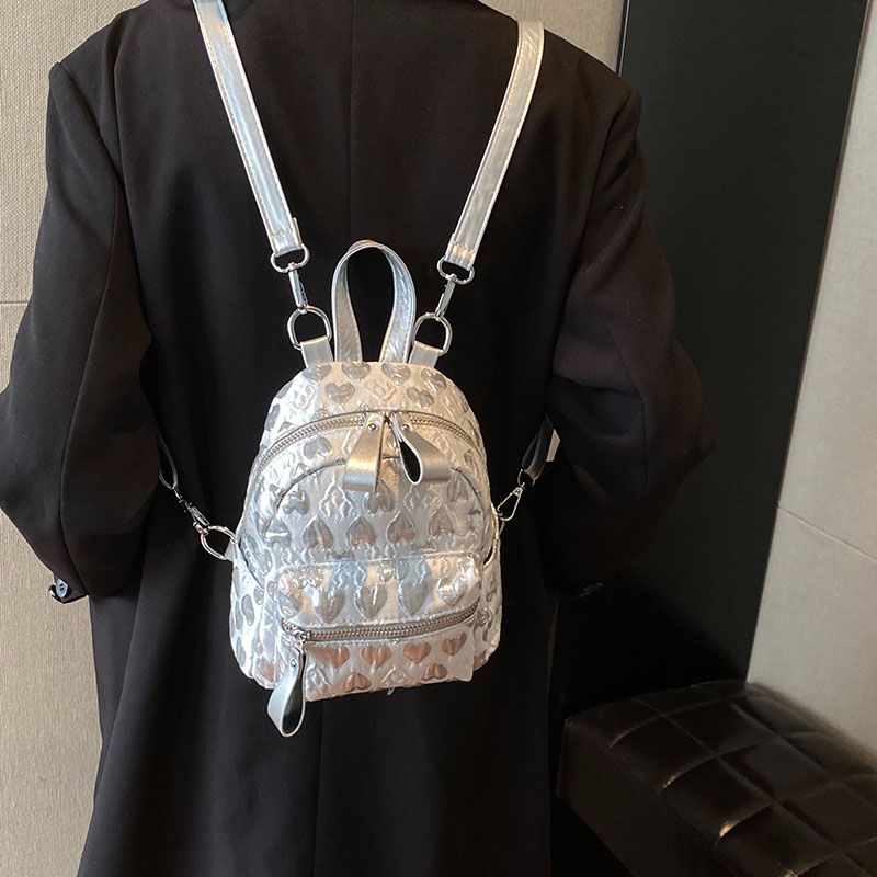 Mini Backpack for Women 2024 N - Embroidery Love 评论和价格