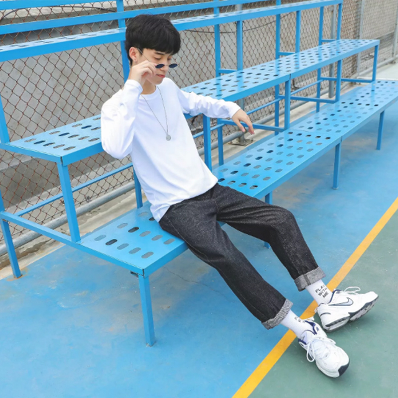 100%Cotton Men's Crew Neck T-s - Embroidery Cotton Shirt 评论和价格