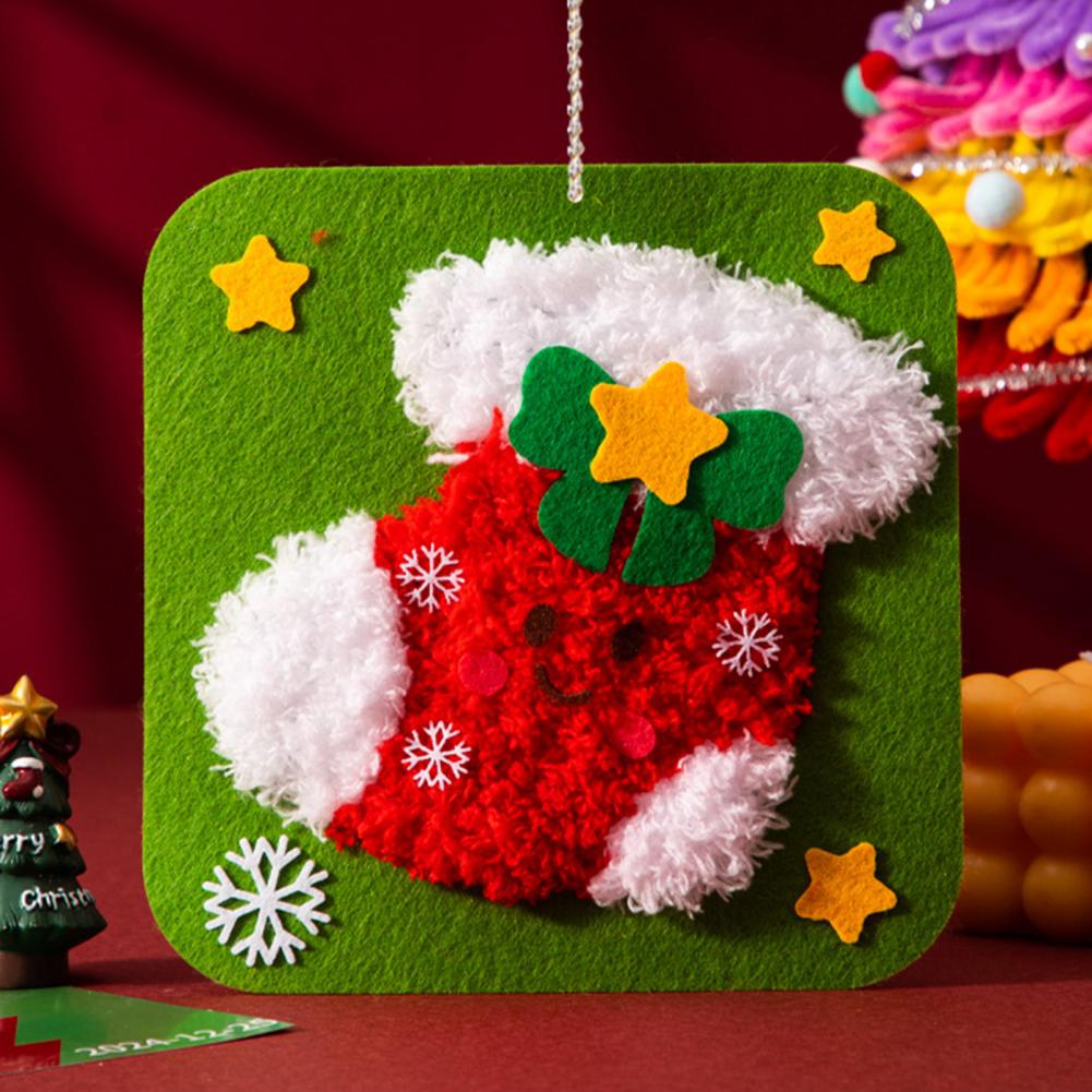 Craft Kit for Beginners Christ - Embroidery Xmas Stocking 评论和价格