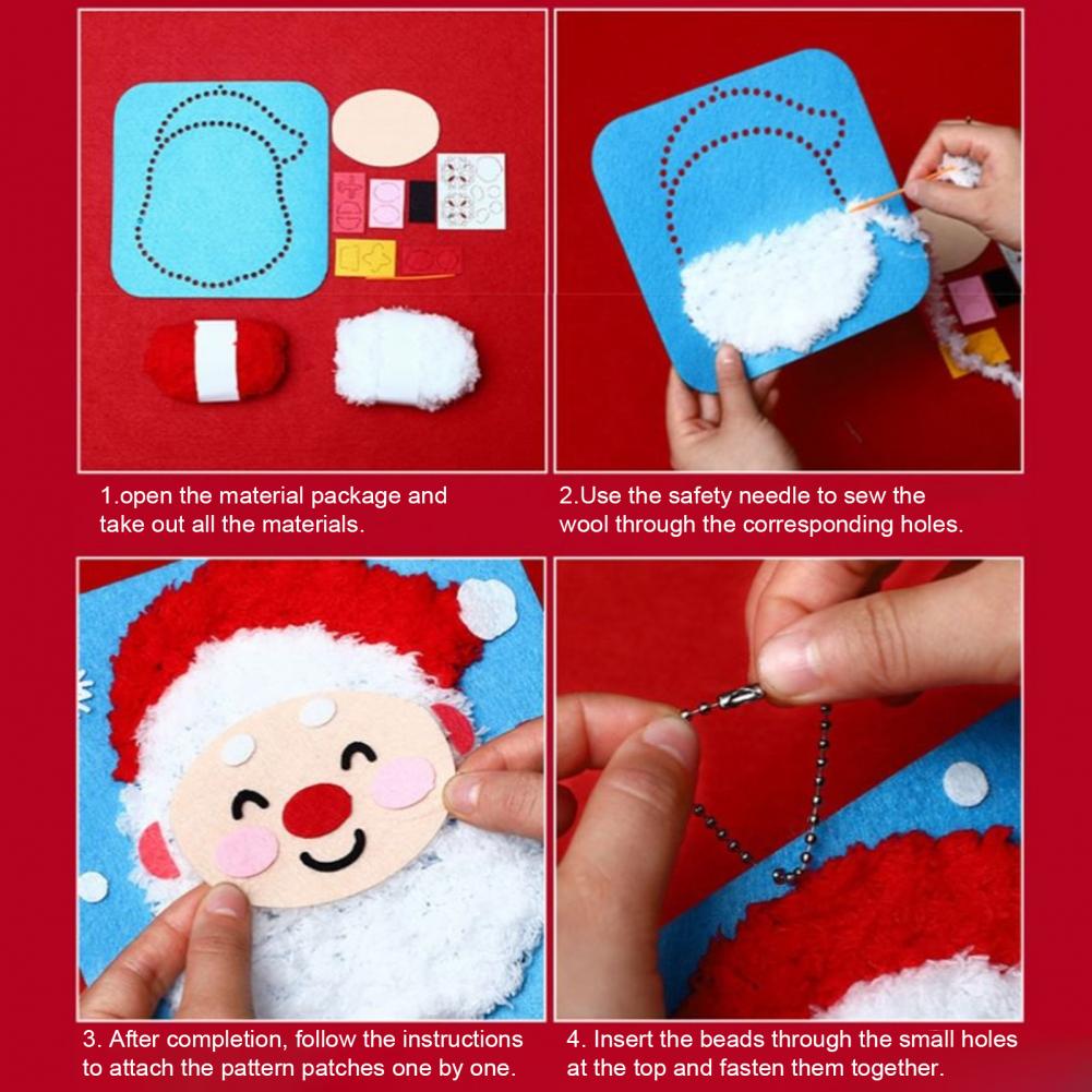 Craft Kit for Beginners Christ - Embroidery Xmas Stocking 评论和价格
