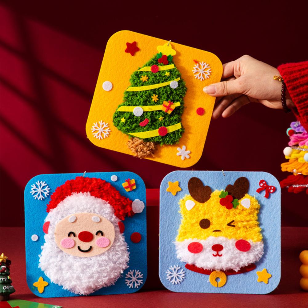 Craft Kit for Beginners Christ - Embroidery Xmas Stocking 评论和价格
