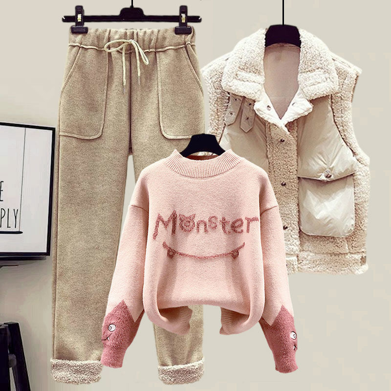 2024 Winter New Cashmere Vest  - Embroidery Vest 评论和价格