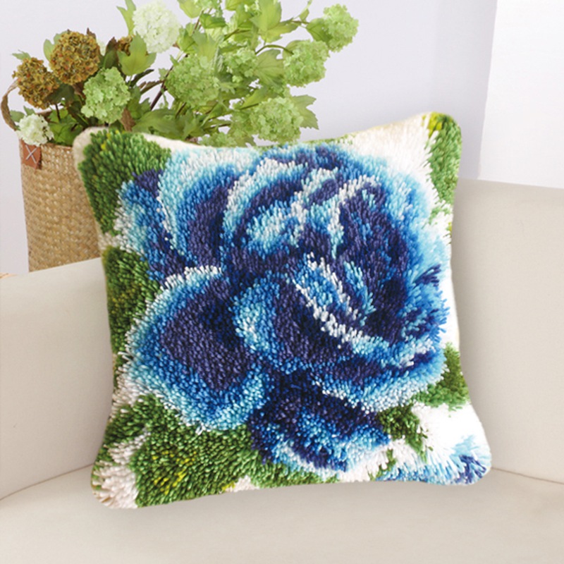 Rose Flower Latch Hook Kits DI - Embroidery Roses 评论和价格