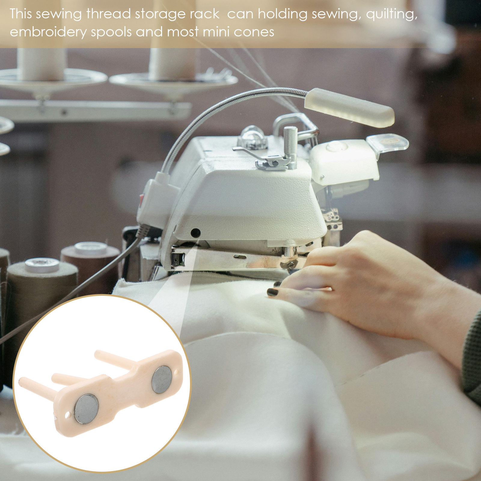 Plastic Thread Spool Holder St - Embroidery And Quilting 评论和价格
