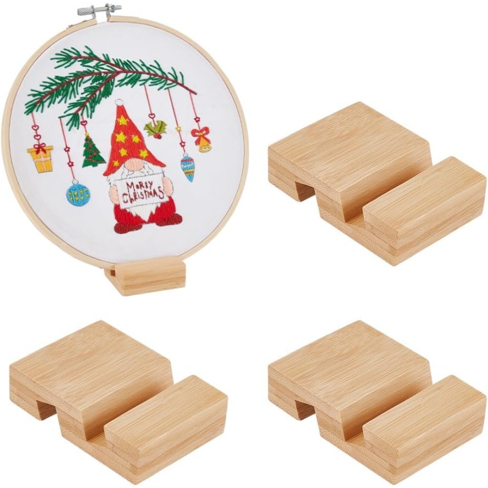 4Pcs Embroidery Hoop Wooden Ba - Embroidery Zone 评论和价格