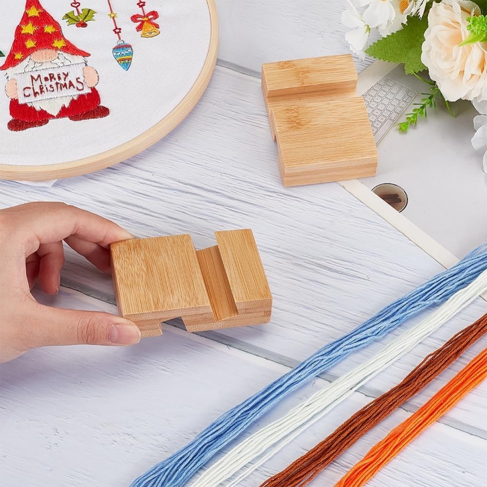 4Pcs Embroidery Hoop Wooden Ba - Embroidery Zone 评论和价格