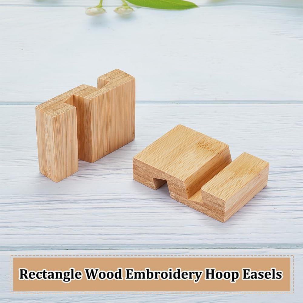 4Pcs Embroidery Hoop Wooden Ba - Embroidery Zone 评论和价格