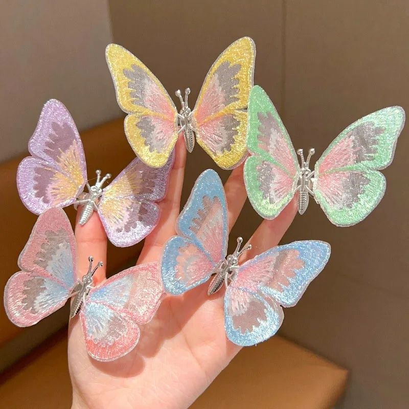 6/12PCS 3D Moving Butterfly Em - Embroidery Hub 评论和价格
