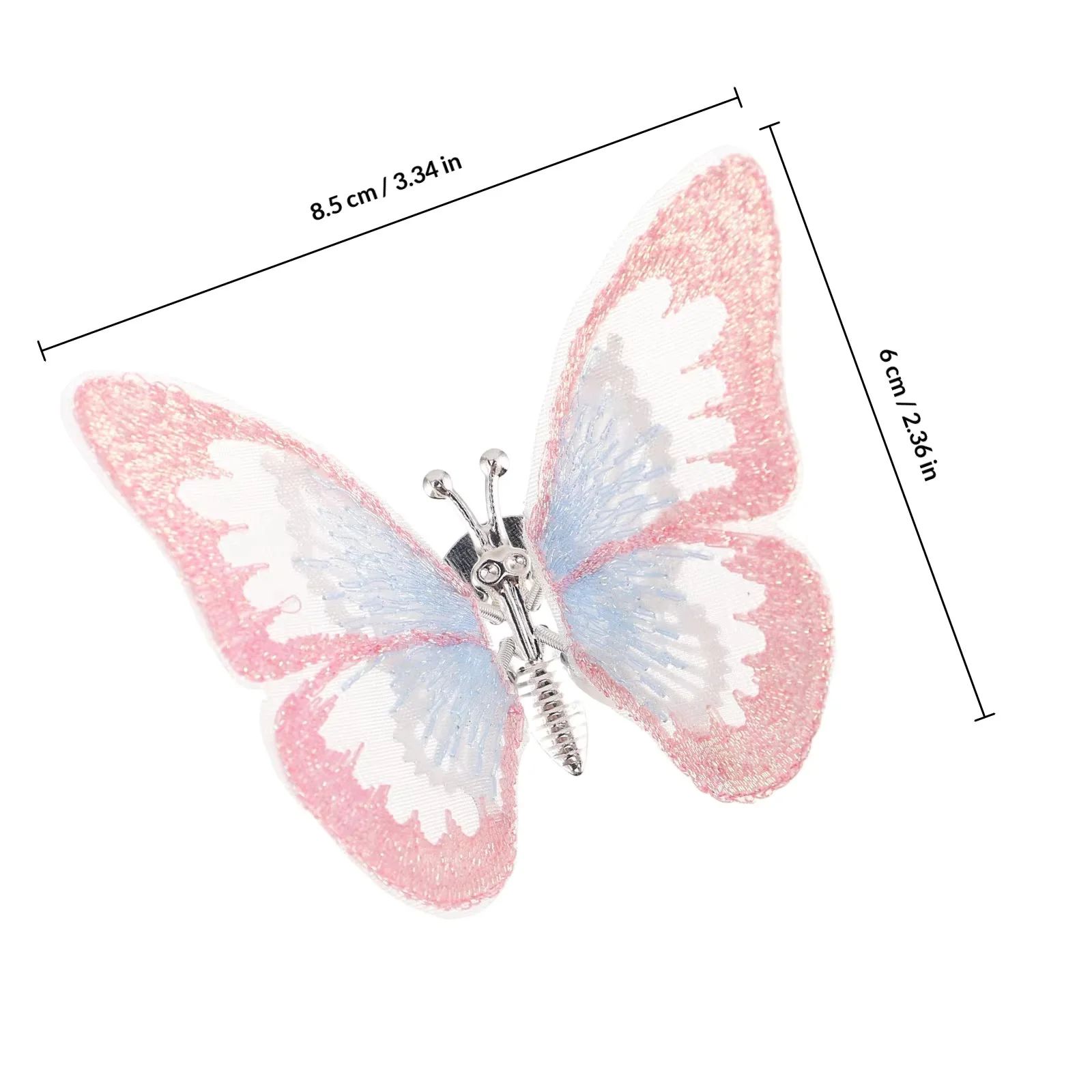 6/12PCS 3D Moving Butterfly Em - Embroidery Hub 评论和价格