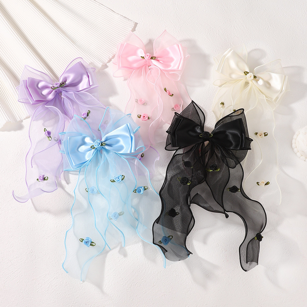 1pcs Cute Flower Embroidery Ha - Embroidery Love 评论和价格