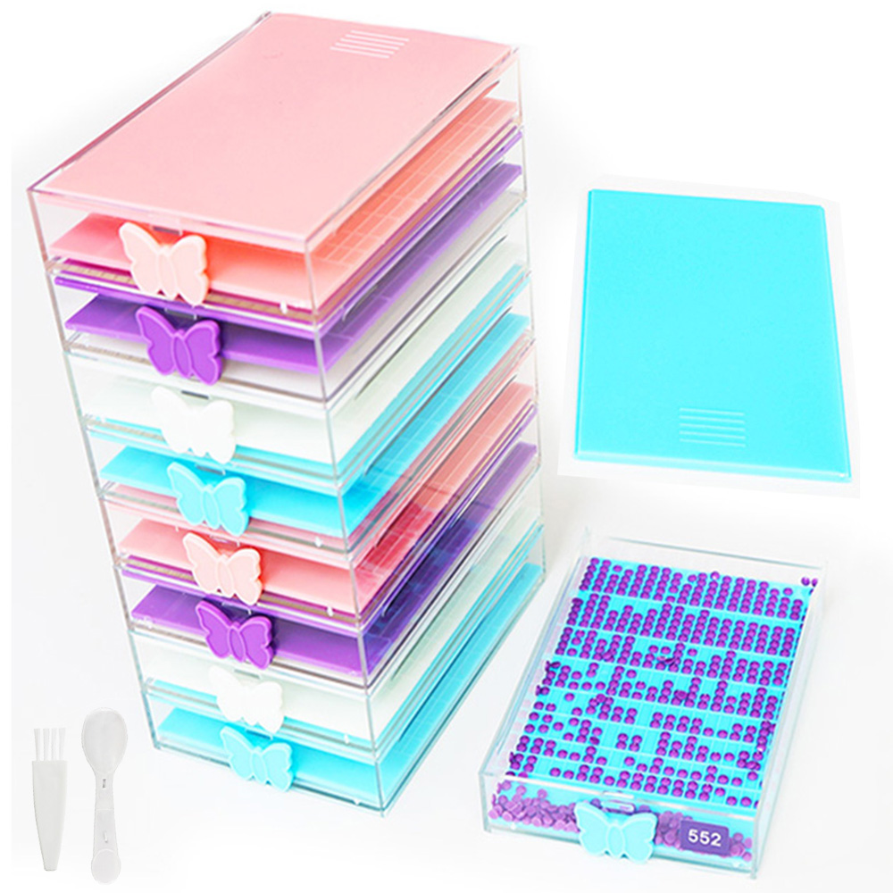 New Diamond Painting Tool Tray - Embroidery Kit Starter 评论和价格