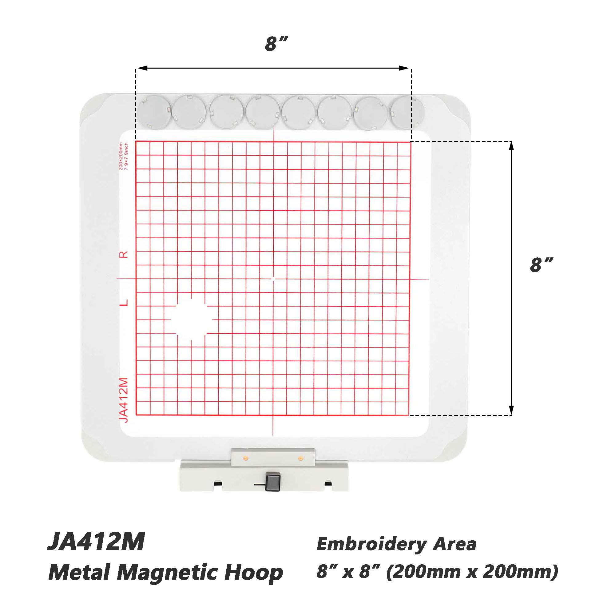 Magnetic Hoop for Janome MC 50 - Embroidery Zone 评论和价格