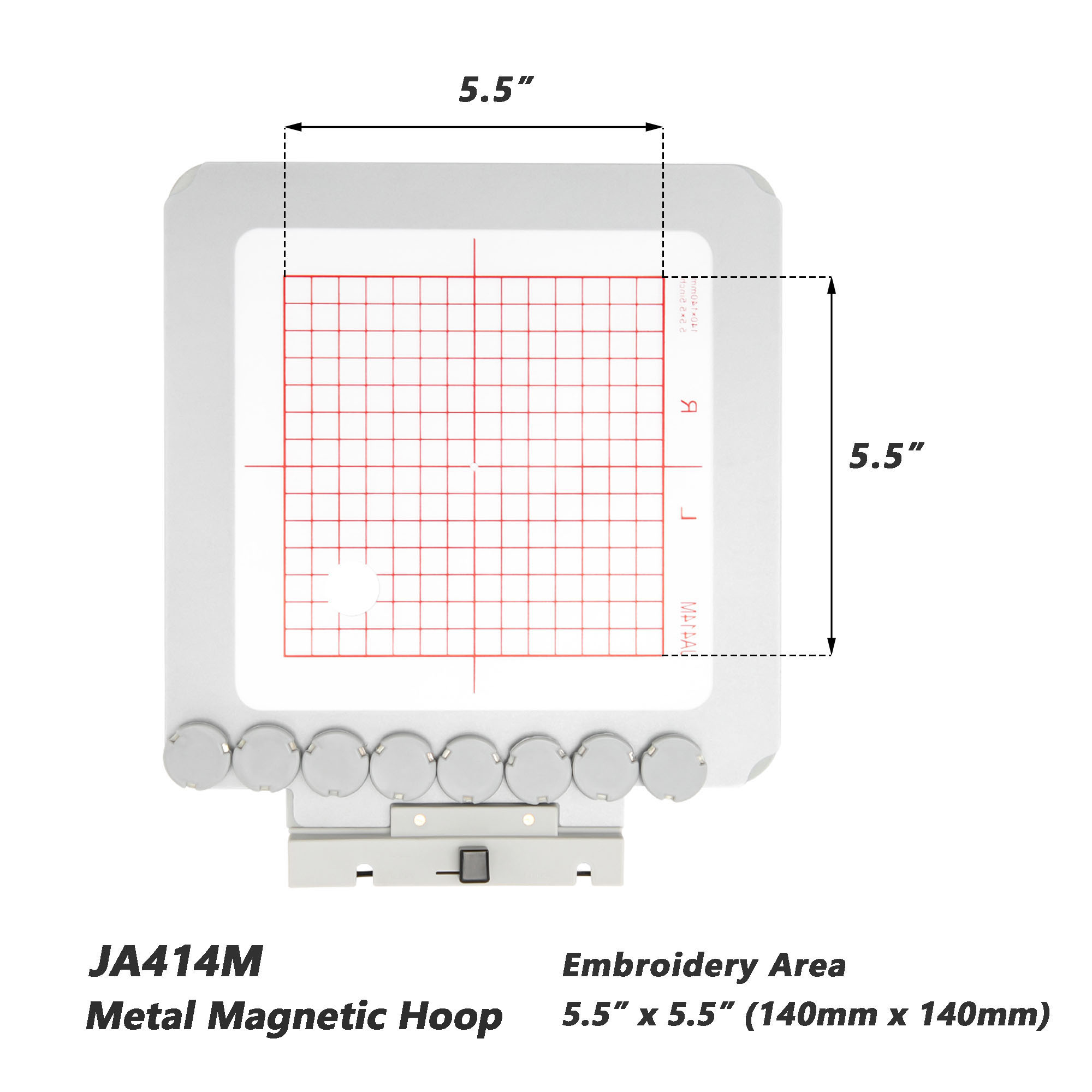 Magnetic Hoop for Janome MC 50 - Embroidery Zone 评论和价格