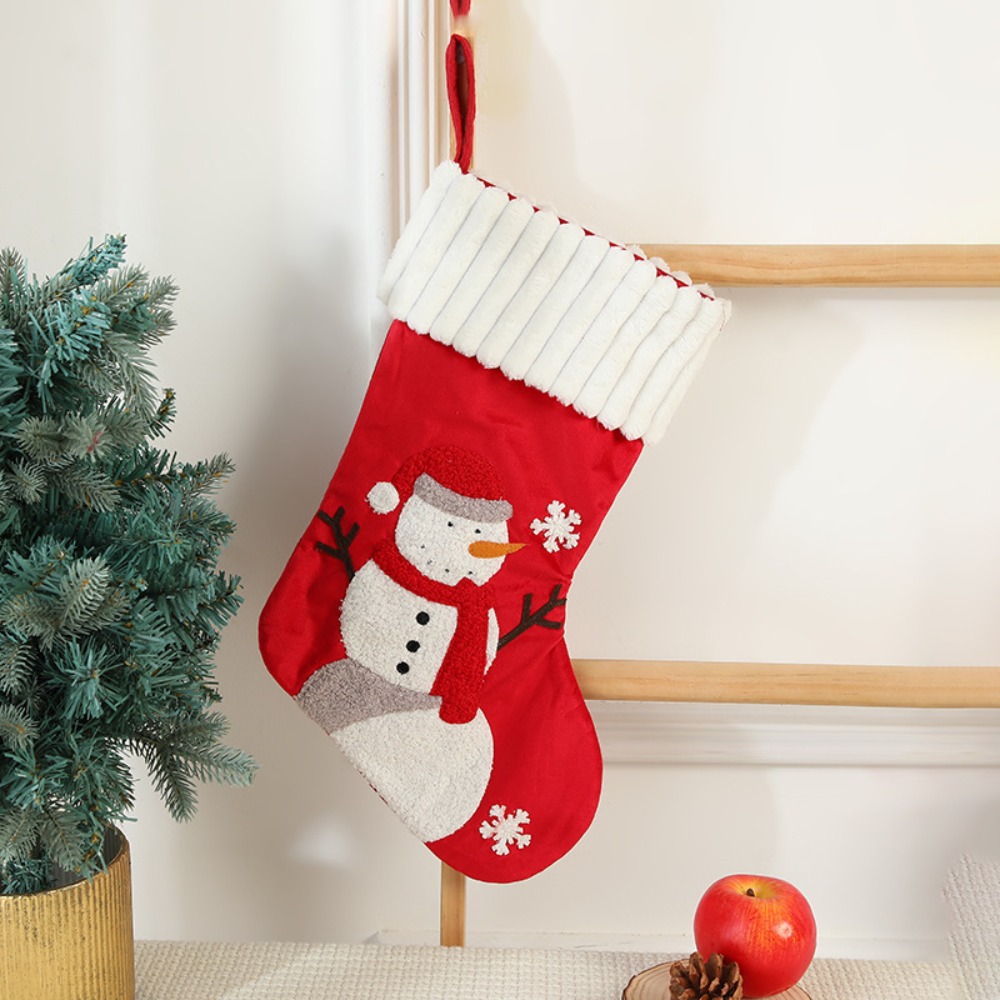 Hanging Embroidery Christmas S - Embroidery Xmas Stocking 评论和价格