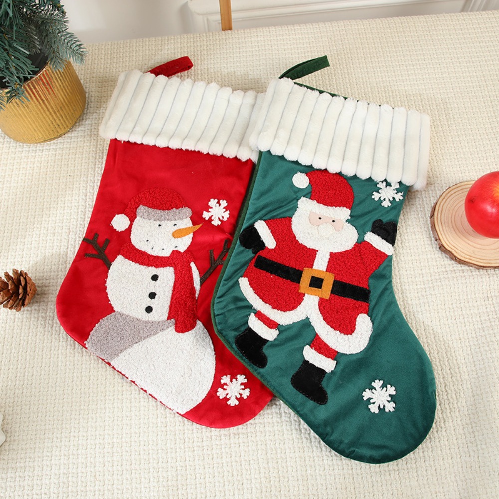 Hanging Embroidery Christmas S - Embroidery Xmas Stocking 评论和价格