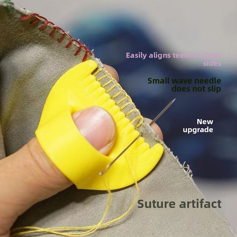 Anti-slip Silicone Sewing Thim - Embroidery Zone 评论和价格