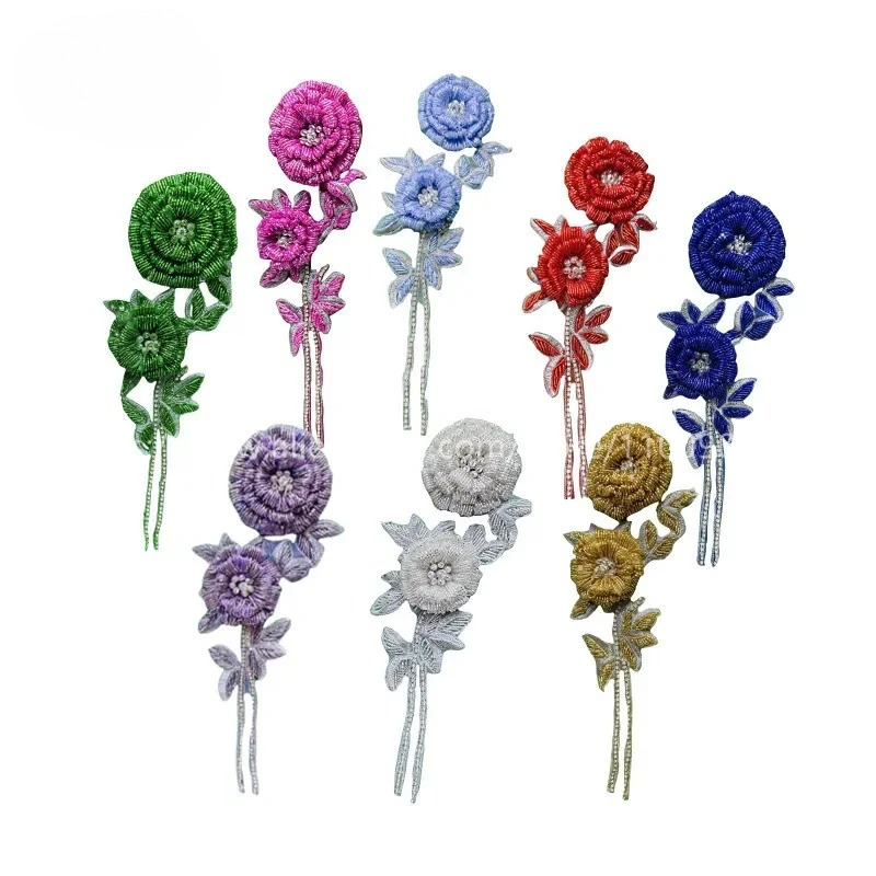 NEW Multicolor Handmade Beaded - Embroidery Roses 评论和价格