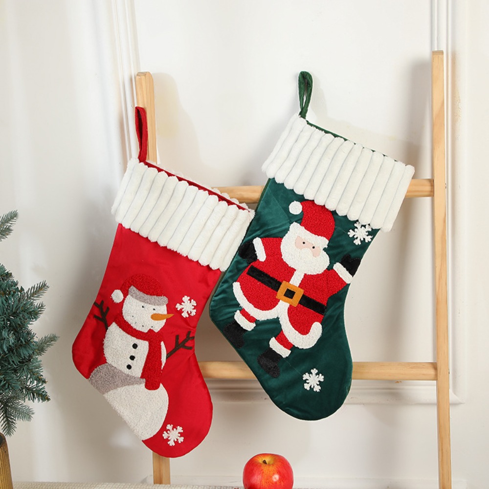 Hanging Embroidery Christmas S - Embroidery Xmas Stocking 评论和价格