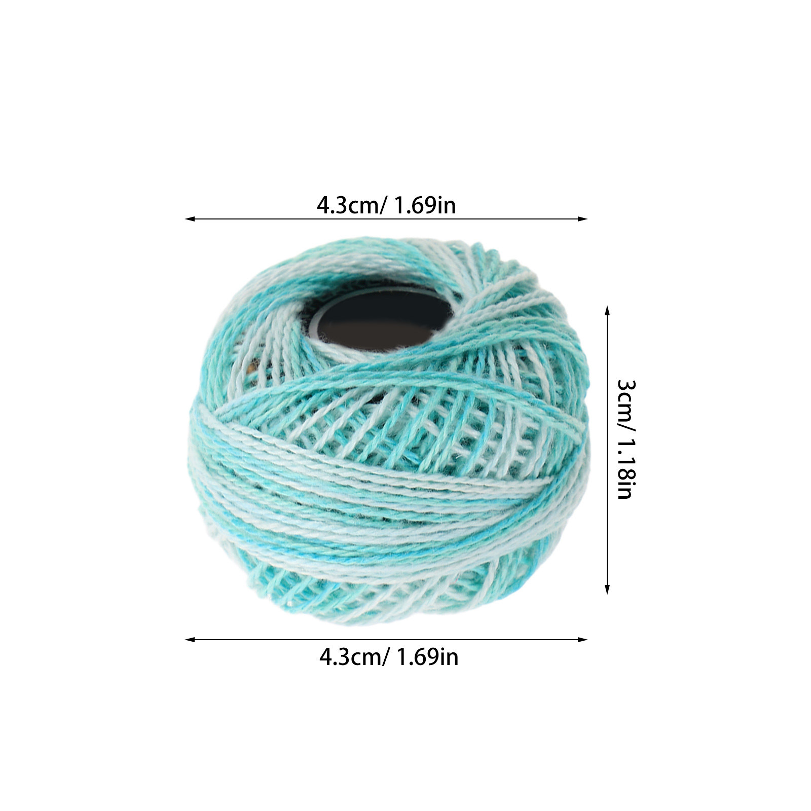 12Pcs Colorful Cotton Embroide - Embroidery Stitch 评论和价格