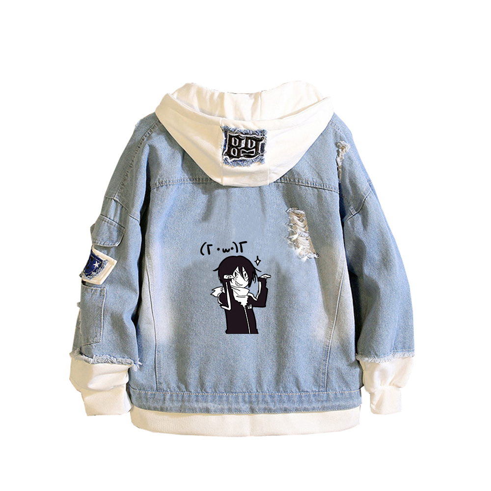 Noragami ARAGOTO Print Women D - Embroidery Jacket Jeans 评论和价格