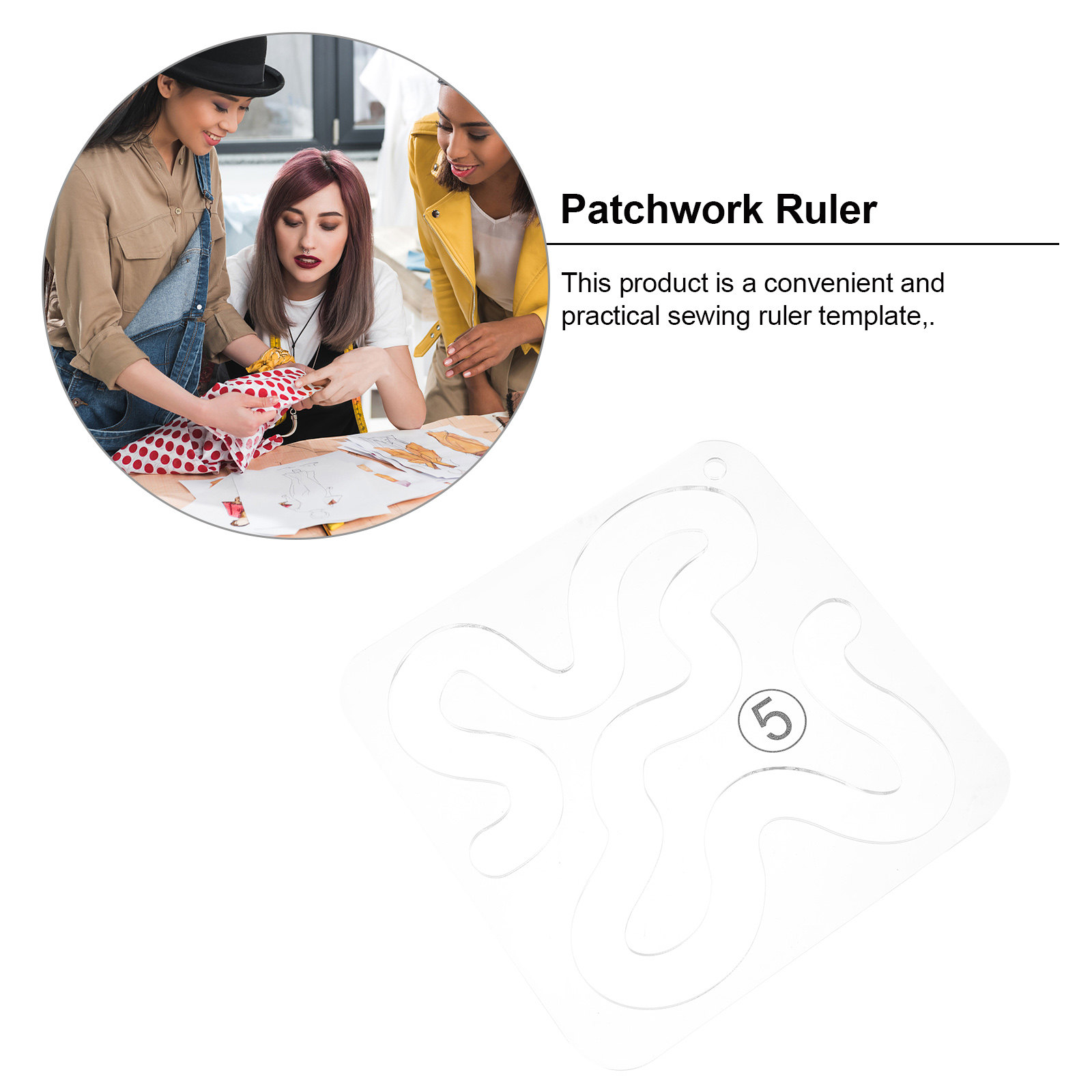 1Pcs Premium Acrylic Quilting  - Embroidery And Quilting 评论和价格