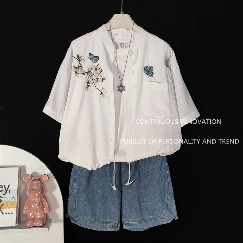 Men's 3 Piece Set Chinese Styl - Embroidery Style 评论和价格