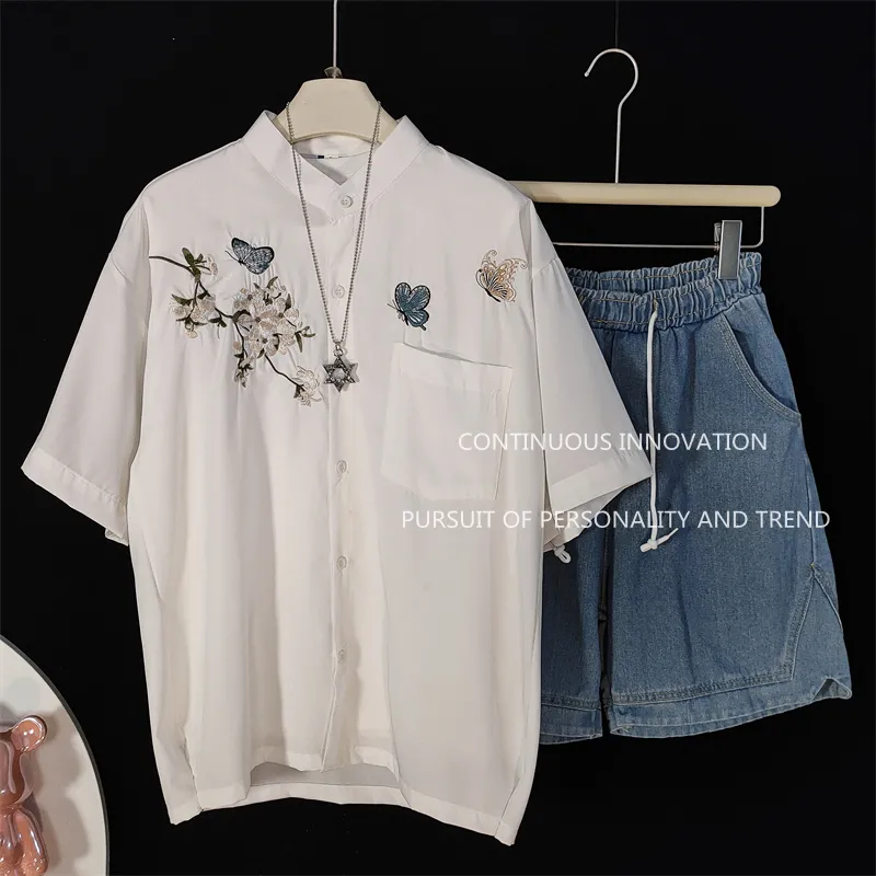 Men's 3 Piece Set Chinese Styl - Embroidery Style 评论和价格