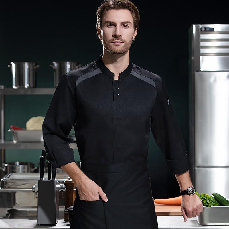 Breathable Long Sleeves Chef U - Embroidery Kitchen 评论和价格