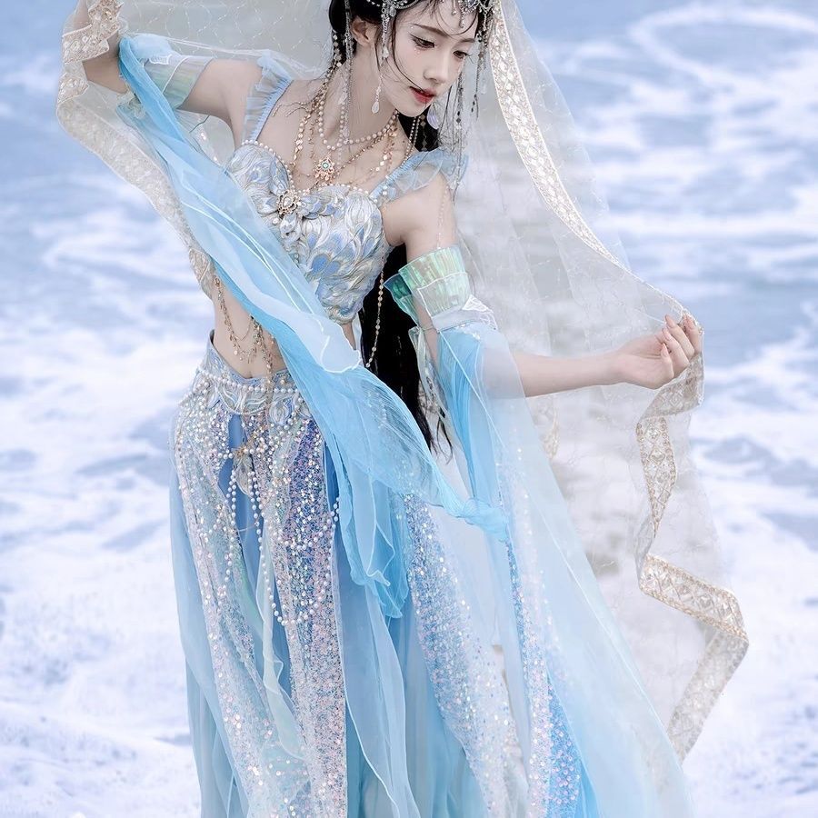 Modified Exotic Style Han Elem - Embroidery Style 评论和价格