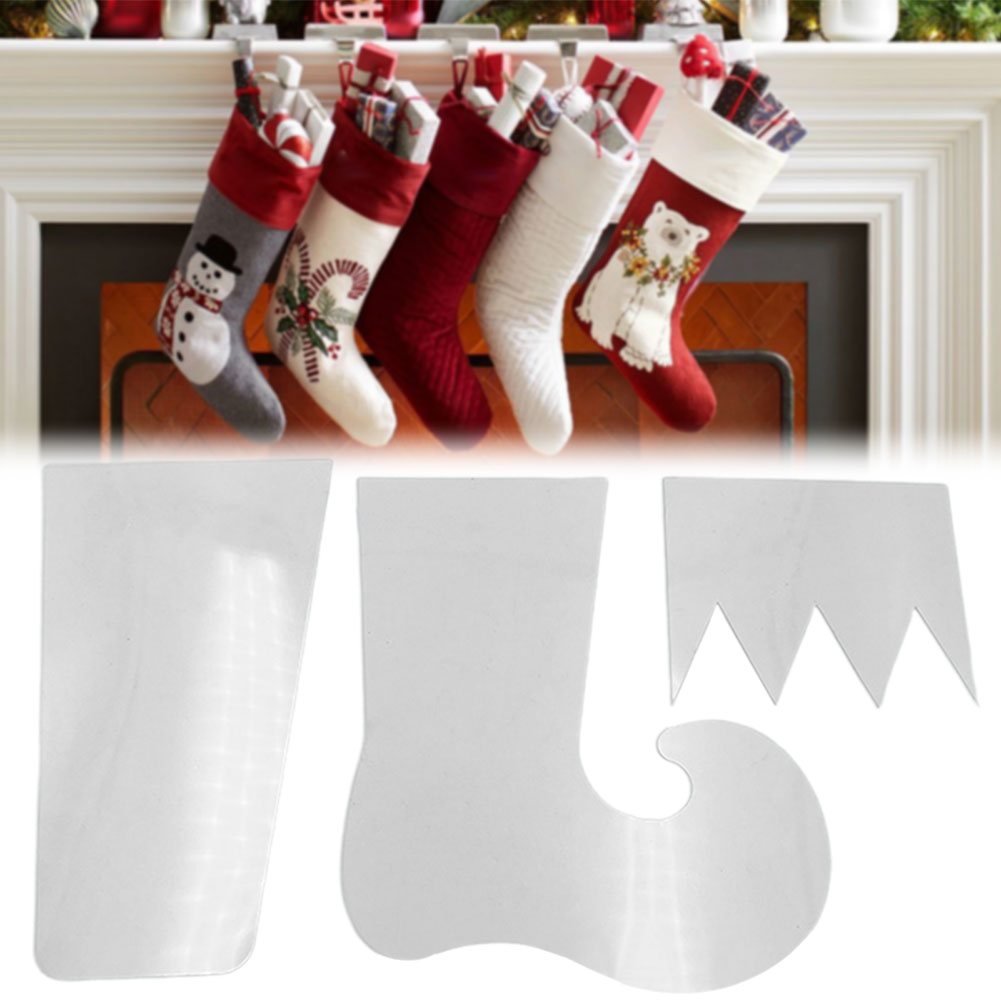 Elf Xmas Stocking Template Pla - Embroidery Xmas Stocking 评论和价格