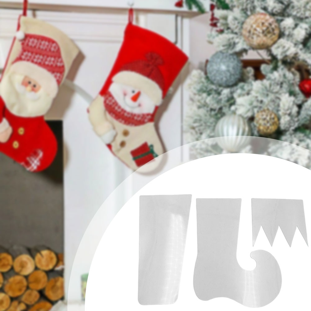 Elf Xmas Stocking Template Pla - Embroidery Xmas Stocking 评论和价格