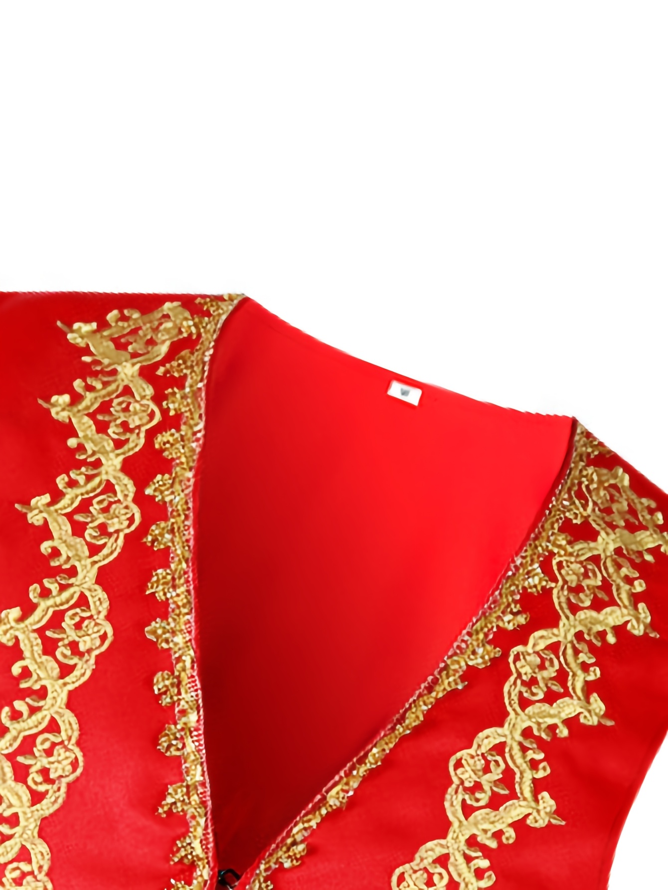 Hot Sale Men Royal Court Waist - Embroidery Vest 评论和价格
