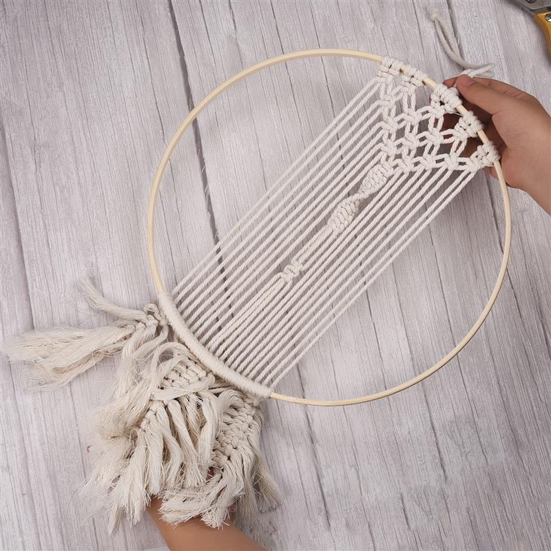 1/5Pcs 8-33cm Wooden DIY Handm - Embroidery Zone 评论和价格